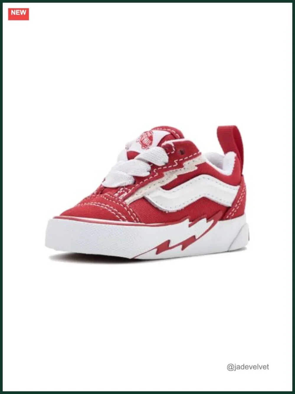 Kids Sneakers - Leather Lace-Up Athletic Shoe